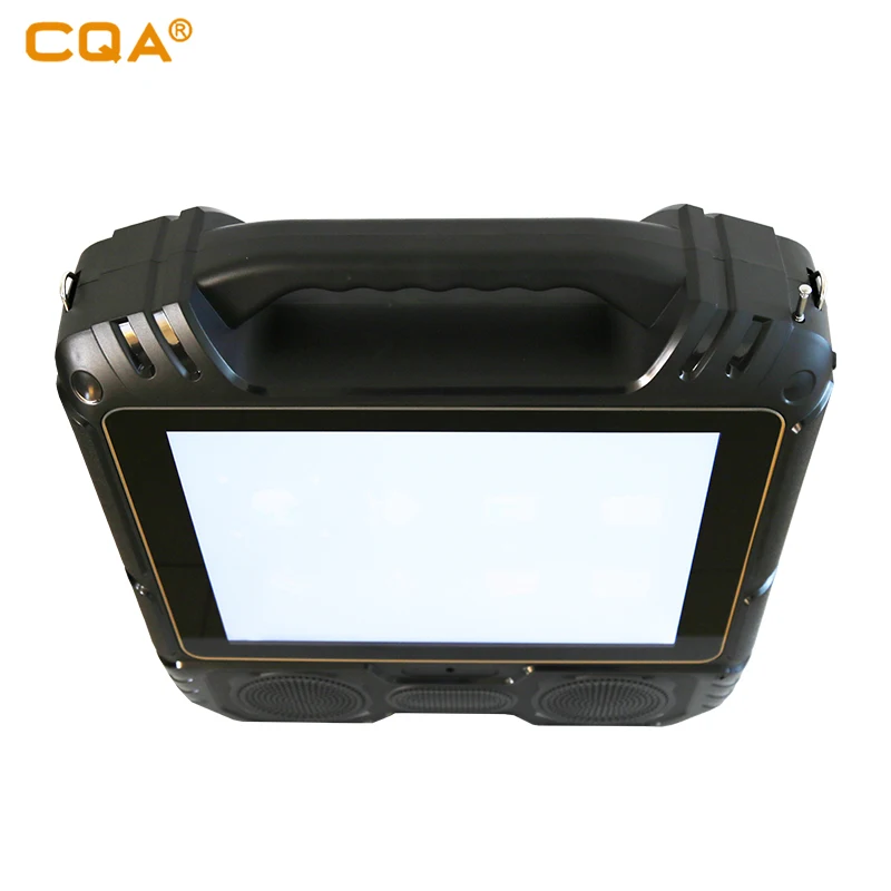 CQA DJ MUSIC SYSTEM ALTAVOZ KARAOKE 4" PORTABLE PARTY DJ SPEAKER WITH LED SCREEN AND TRI-POD TYPE PA STAND - ANKUX.COM