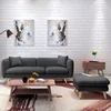 New Modern Living Room Furniture Hotel Bedroom Fabric Sofa