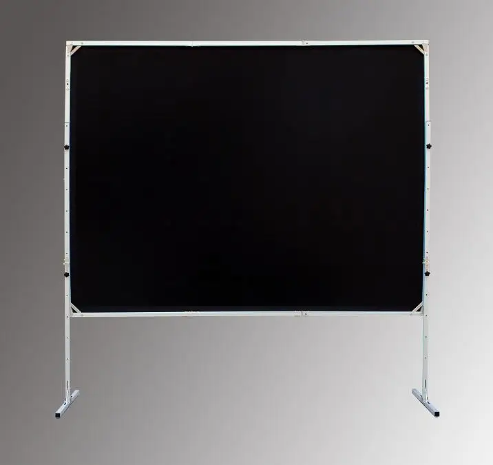 200 Inch Portable Easy Fold Projector Screen / Front and Rear Projection Optional Fast Fold Screen