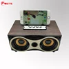 Wooden Bluetooth Speaker Model FT-XM6 Mini Bluetooth Speaker, Wooden Wireless Bluetooth Speaker Portable HiFi Shock Bass #