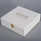 Unique Book Looking Storage Tea Box Wood