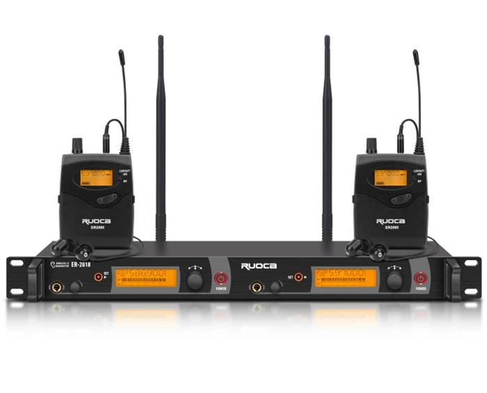 Professional LCD display Strong Signal UHF Frequency Ear-Monitor System - ANKUX Tech Co., Ltd