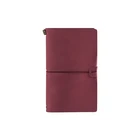 Custom print personal travelers paper notebook with elastic