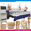 Factory price ! 5 axis simultaneous-10 head cnc wood carving machine