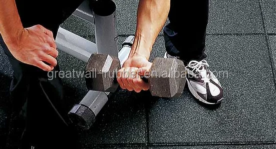 EPDM Rubber Gym Mats, Fitness Flooring,Freckled Gym Mat,None-Toxic