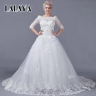 Sexy Plus Size Gowns Wedding Dress Bridal With Lace