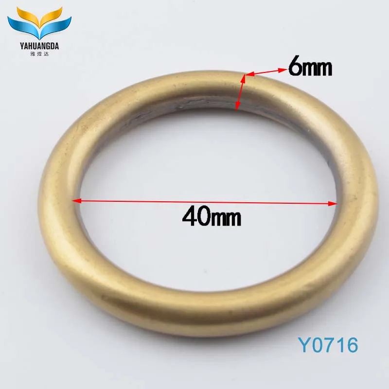 2017 new product metal key o ring clamps for trolley bag