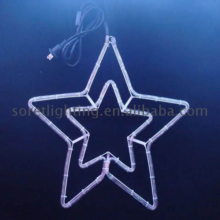 Led motif light christmas star