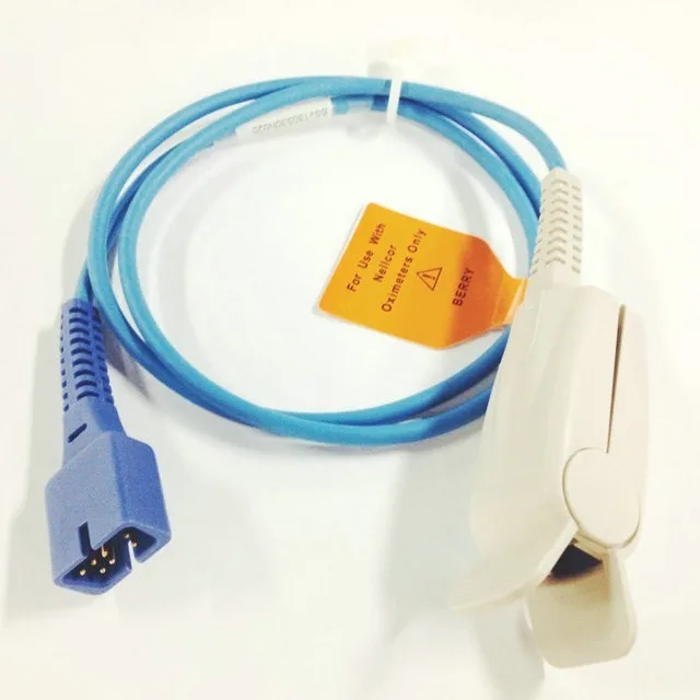 CE Nellcor Non oximax 7Pin Adult Spo2 Probe Spo2 Monitor Sensor de Spo2