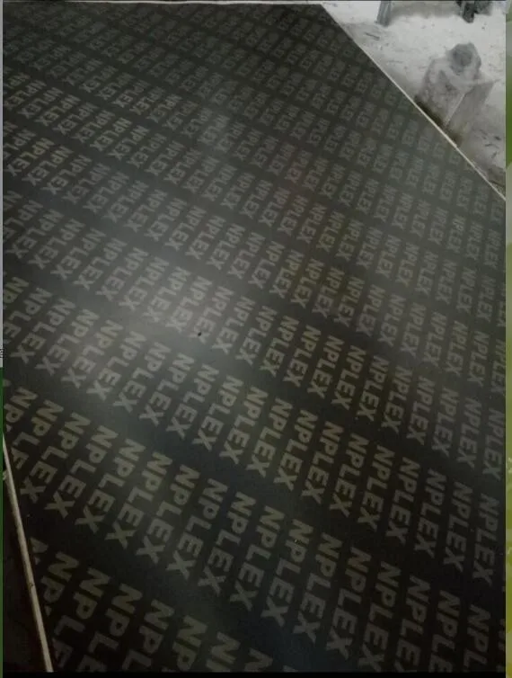 low price use 4-6times poplar core concrete formwork plywood