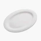Western Ceramic Tableware Hotel Serving Plate, Best Selling Porcelain Restaurant Oval Shape Dish Bulk China Plates$