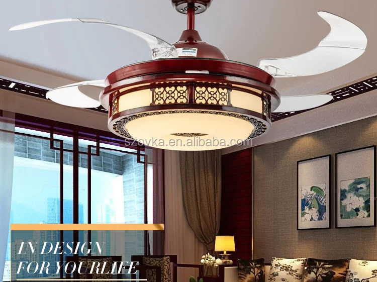 Ce Rosh 42 Inch Chinese Style Retro Store Decorative Invisible