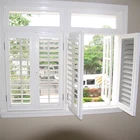New Design Hot Quality Fireproof Shutters For Sliding Glass Doors