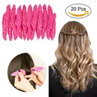 Sponge Flexible Foam Hair Curlers, 20pcs Soft Sleep Pillow Hair Rollers Set Magic Hair Care DIY Styling Tools