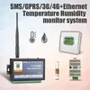 gsm gprs Ethernet temperature and humidity monitor system