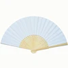 FQ brand summer promotional gift portable custom printed folding logo bamboo hand fan