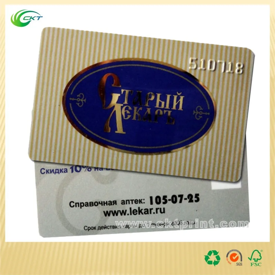 custom printing embossed number plastic pvc card with magnetic