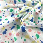 Super Soft Non-flourescent agent 3D Cartoon Floral Printing Style Children Bedsheet Twill Cotton Printed Fabric