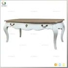 Shabby chic Vintage White French Wooden White Coffee Table