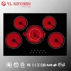 Built in 77cm electric radiant cooker /hob for home kitchen