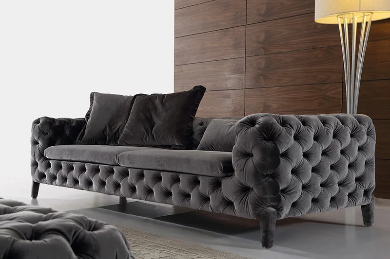Modern italian fabric corner chesterfield sofa.jpg