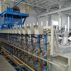 Automatic controlled machine for steel wire hot dip galvanizing production line