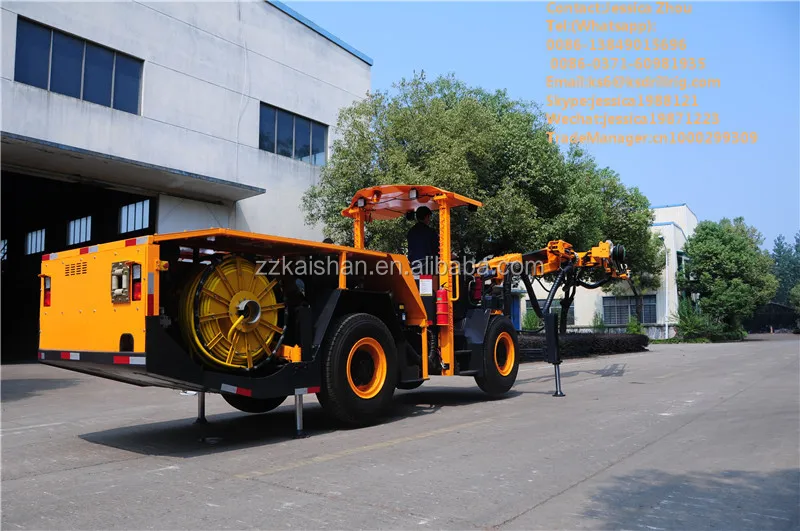 Most Reliable China Supplier top quality Underground haydraulc jumbo drilling rig for underground tunnelling construction