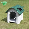 Durable good quality puppy or middle size cage pet dog house plastic