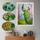 5d Diamond painting kit peacock 30*40cm Craft painting Crystal Home Decor