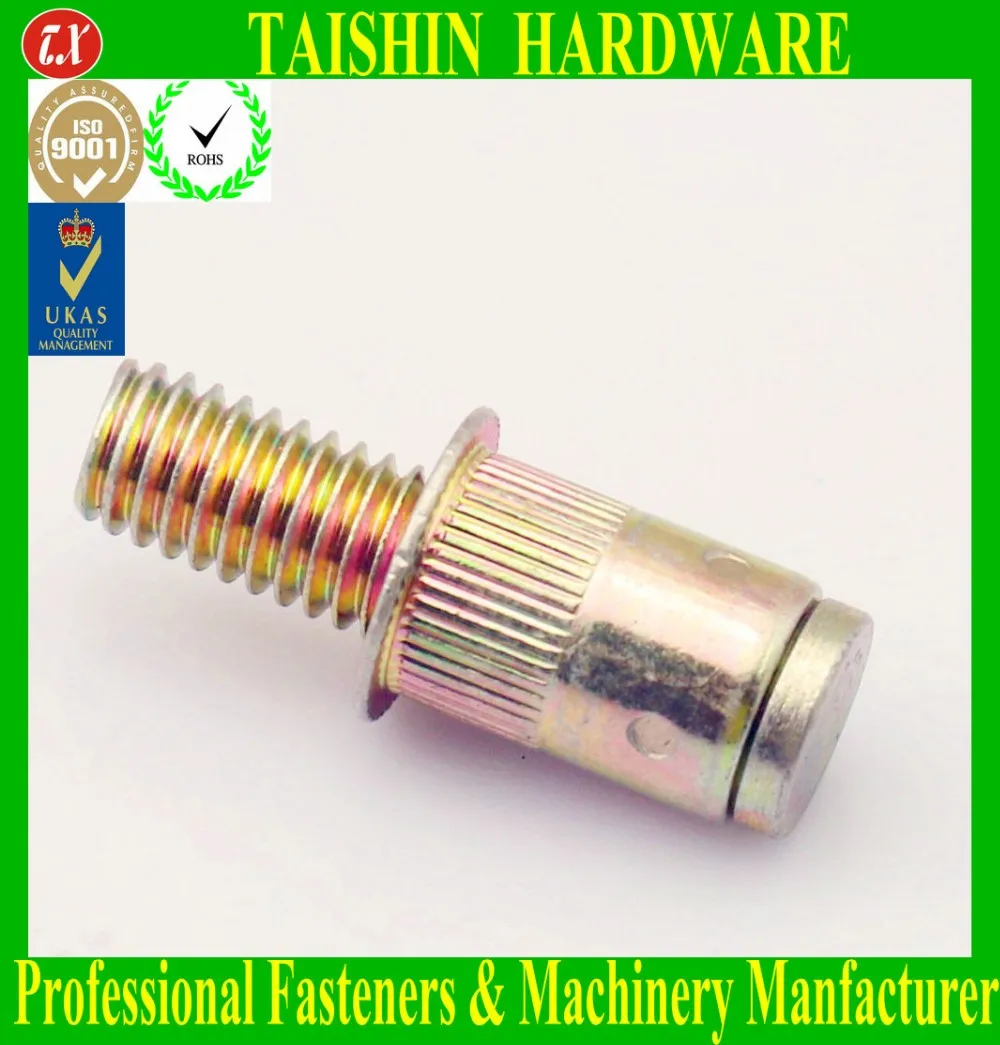 Special Cup Head Rivet Stud Bolt with Straight Knurl, View Stud Bolt