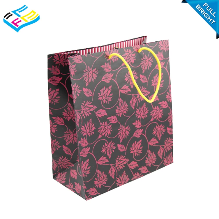 2016 hot sale high quality matte lamination rope handle flower