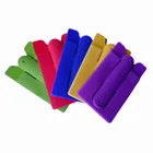 silicone mobile phone card holder adhesive card stickers