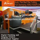 XMQ-1050FCH Large Flat Bed Hot foil stamp automatic Industrial hologram printer