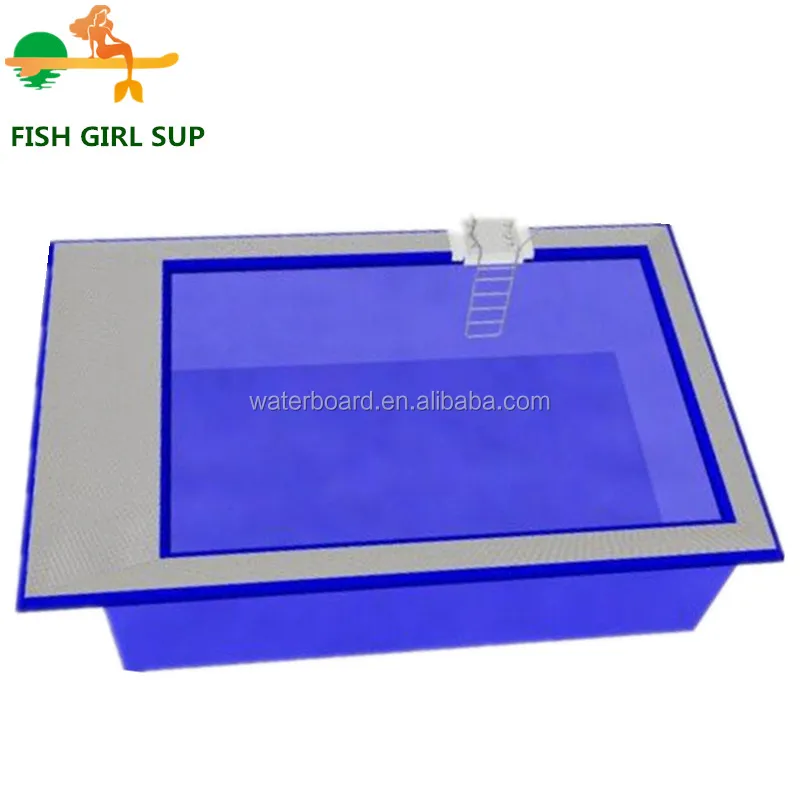 Pvcとドロップステッチプラスチックインフレータブル水泳プール用販売-エアマットレス問屋・仕入れ・卸・卸売り