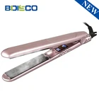 Professional Ceramic Tourmaline Ionic Flat Iron ultrasonic infrared hair straightener