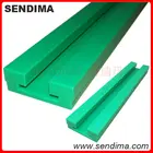Plastic Sliding Rail Custom Conveyor Sliding Guide Rails Extruding Plastic Uhmw-pe Nylon Hdpe Corner Chain Track Rail