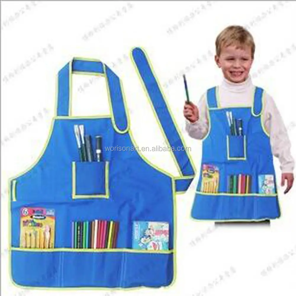 High Quality Kids Waterproof Painting Paint Apron for Kids - China Paint  Apron and Apron for Kids price