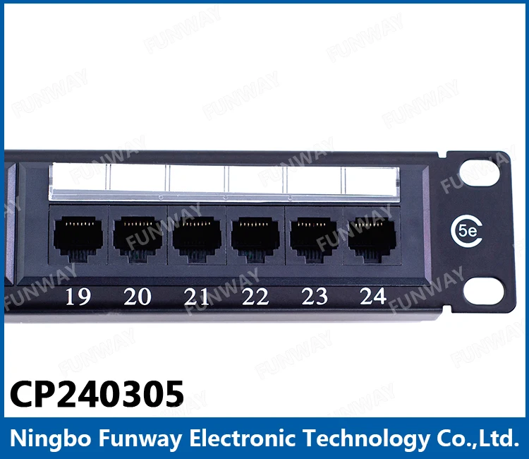 ポートutpcat5e24付きパッチパネルバックバー1u19'、 utp猫24個の。 5eキーストンジャック仕入れ・メーカー・工場