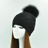 Hot-sales Lady's Raccoon Fur Ball Bennie Hat