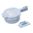 Multi function Food Cutter Dicer 9 in 1 Vegetable Chopper Slicer Grater Egg Separator