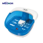 Medior Electric Heating Foot Bath Massage Roller Pedicure Foot Bubbles Spa Massager