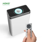HOKO 2019 Professional design 14.7~25.2m2 coverage area hepa home use air purifier for pm 2.5,cigarette smoke,dust