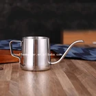 stainless steel pour over coffee drip pot kettle