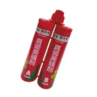 Two component ceramic tile gap filling colored flexible epoxy sealer