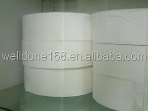 Good quality jumbo toilet tissue used in baby diaper or sanitary napkin or pad