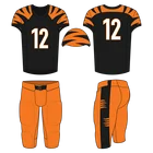 Cheap national team latest designs football jersey dye sublimation wholesale american football uniforms