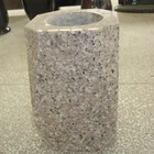 Normal funeral granite monument headstone memorial vase