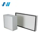 JW aluminum/galvanized steel/stainless steel fiberglass paper HEPA filter with separator H11/H13/H14