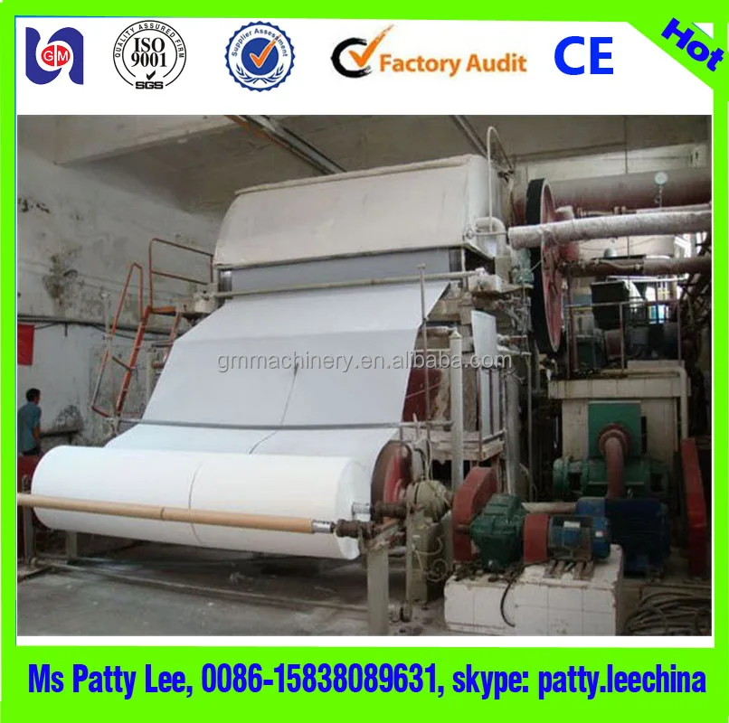 high performance 2400mm toilet napkin tissue paper making