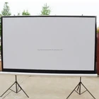 150 inch 16:9 whole sale Portable Tripod Stand Projector Screen